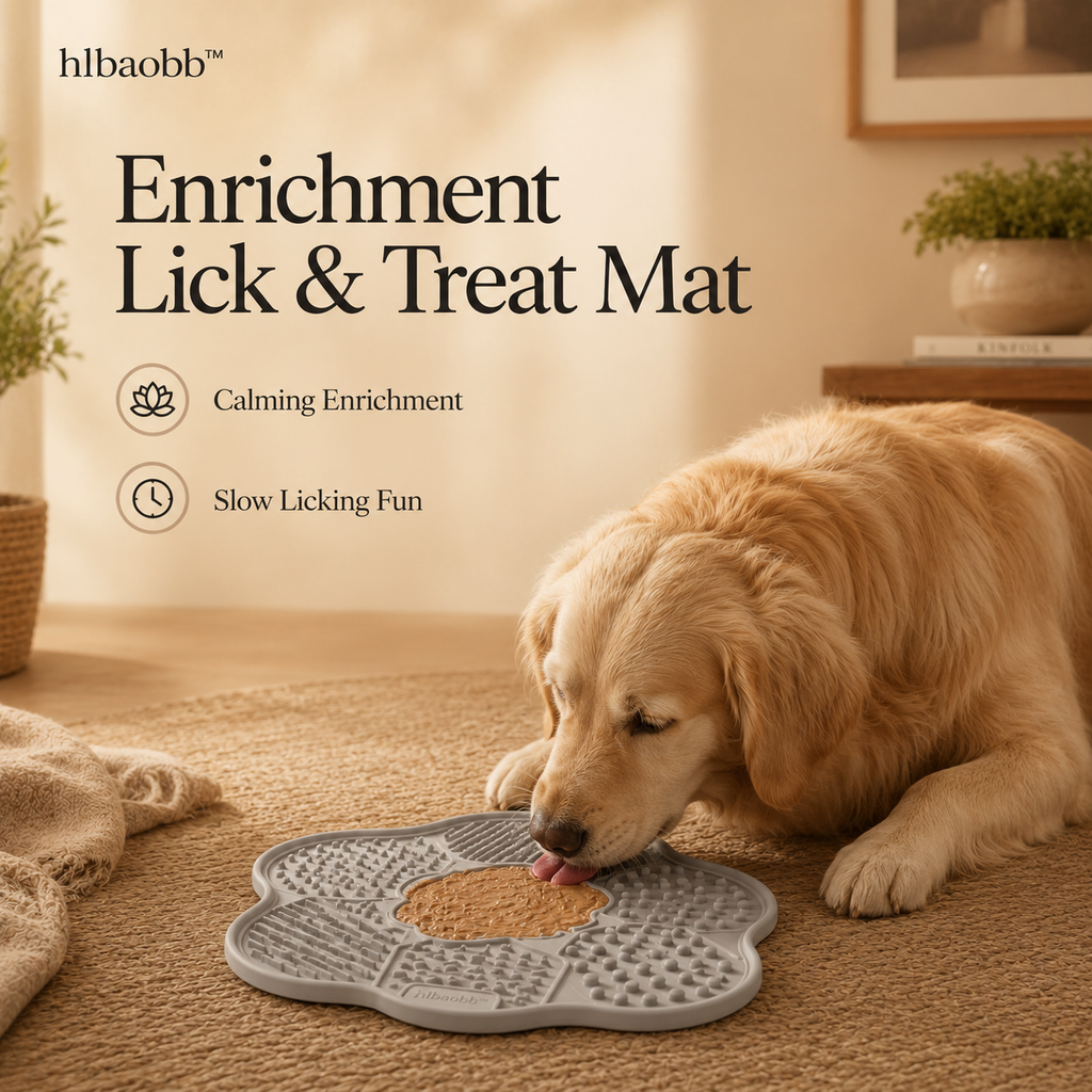 hlbaobb™ Enrichment Lick &amp; Treat Mat